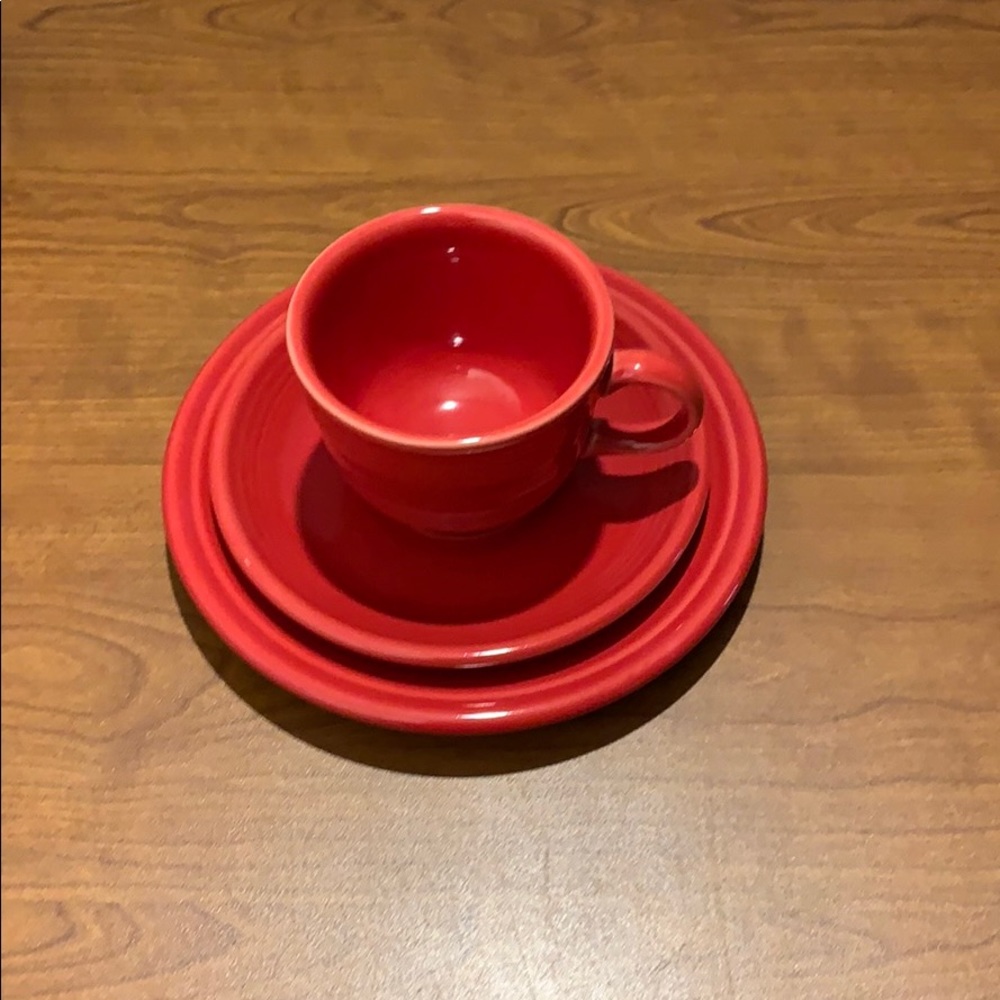 3 piece Fiesta ware set